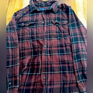 George Mens Flannel Shirt XL 46-48